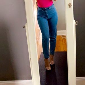 Petite mom jeans